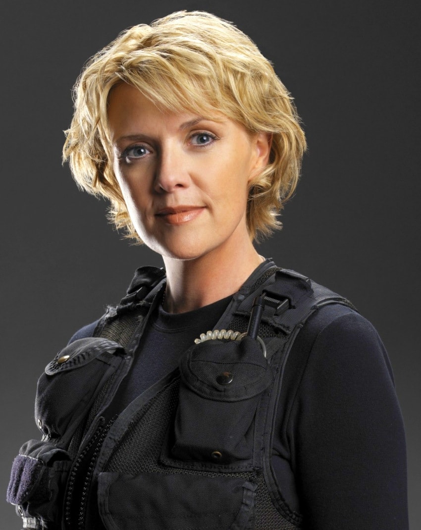 Amanda Tapping as Samantha Carter in Stargate