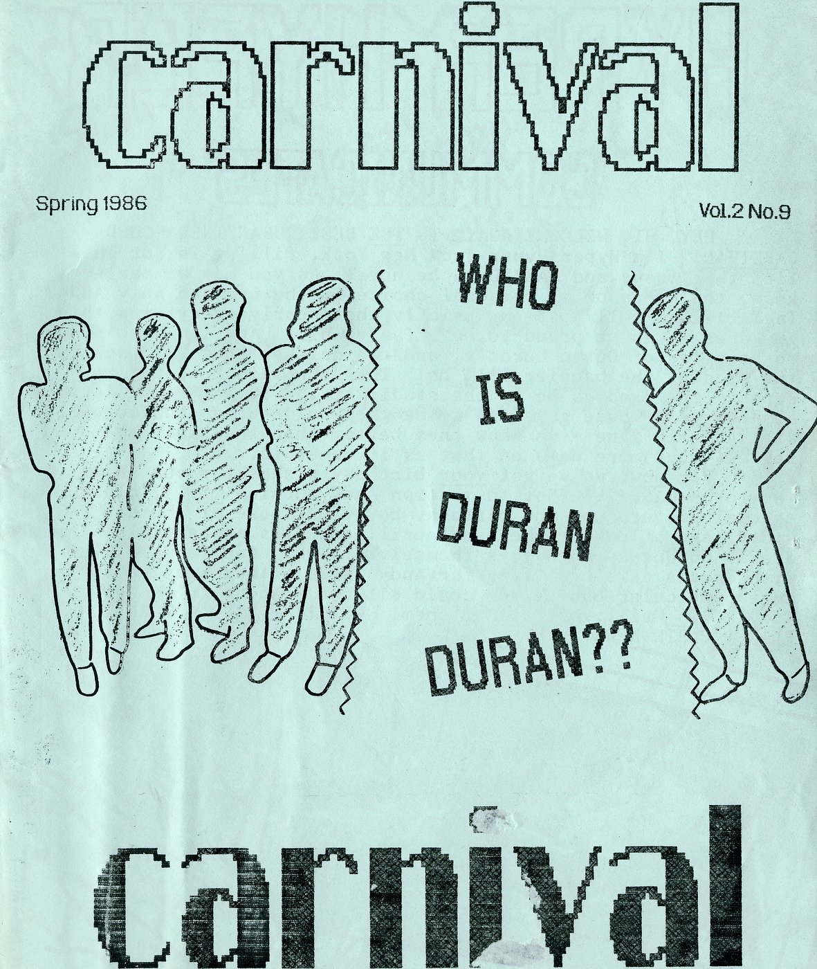 Carnival Duran Duran fanzine (1986)