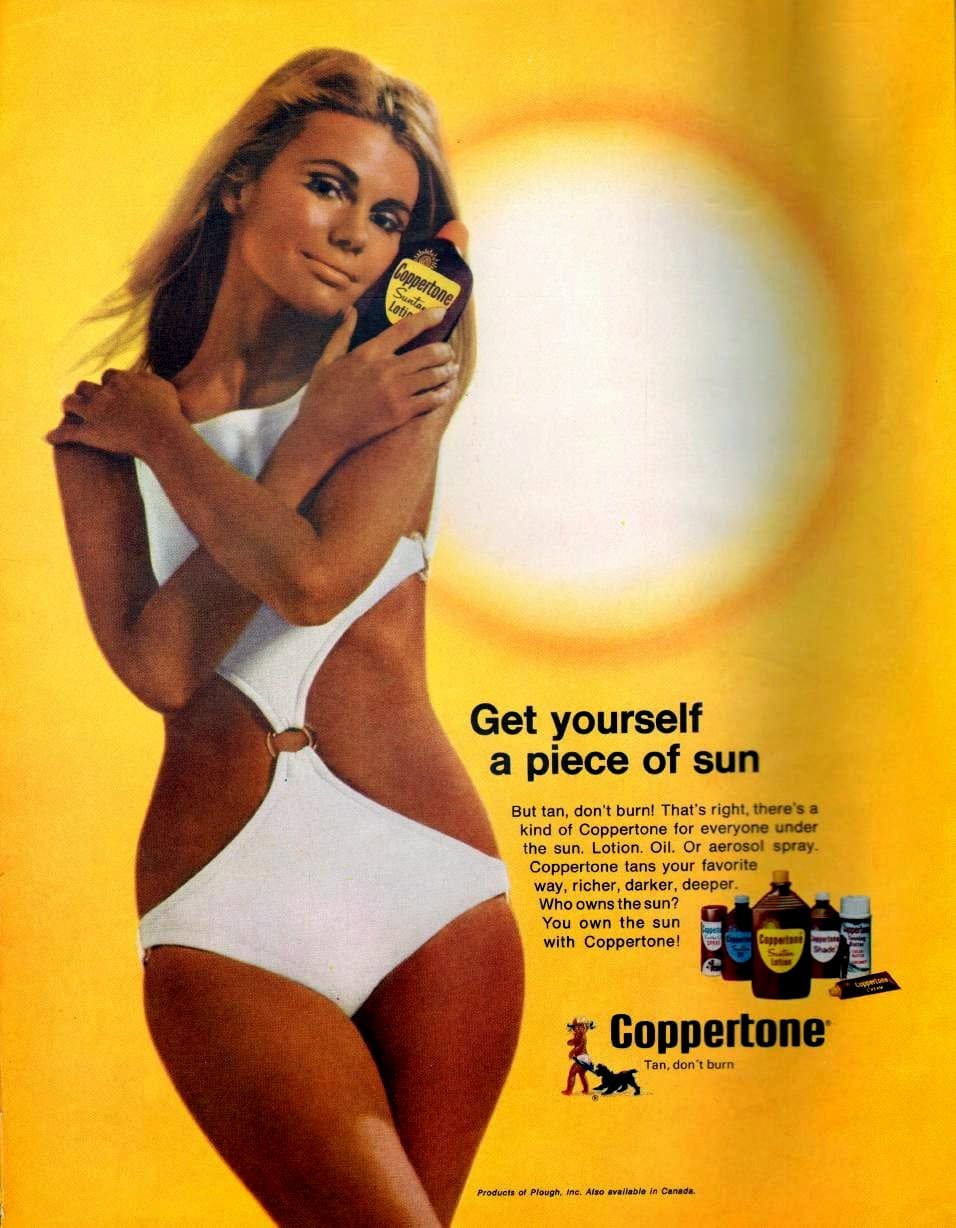 Coppertone tan from 1969