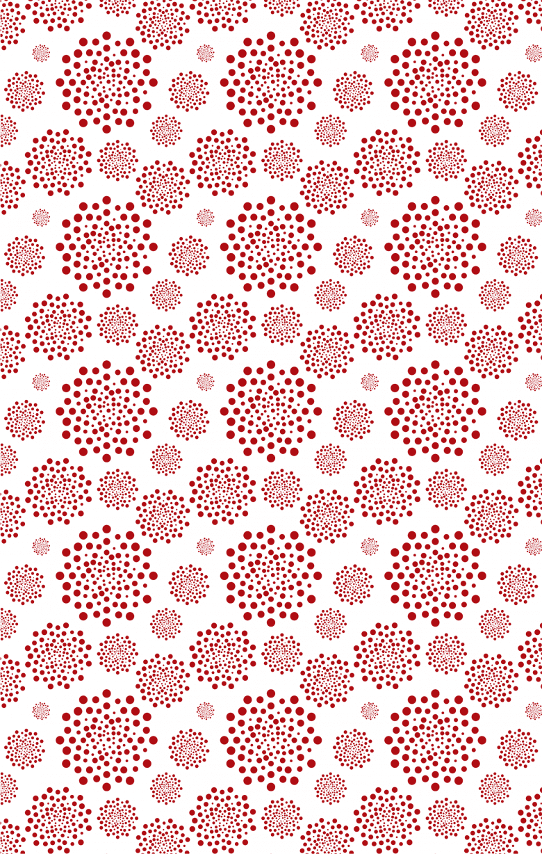 Free downloadable Christmas wrapping paper Red decorations on white