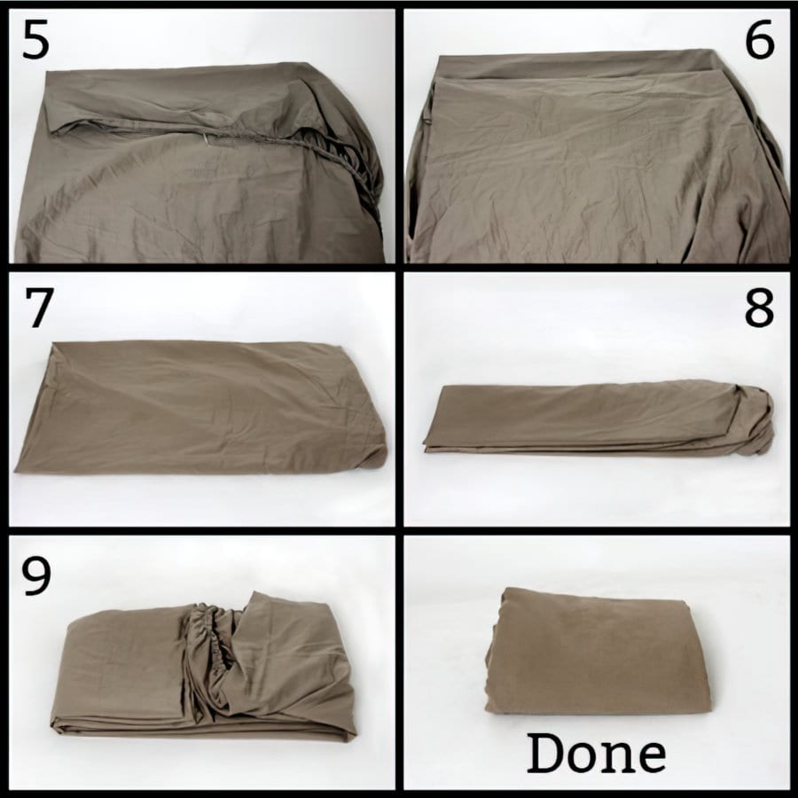 How to Fold a Fitted Sheet Step by Step