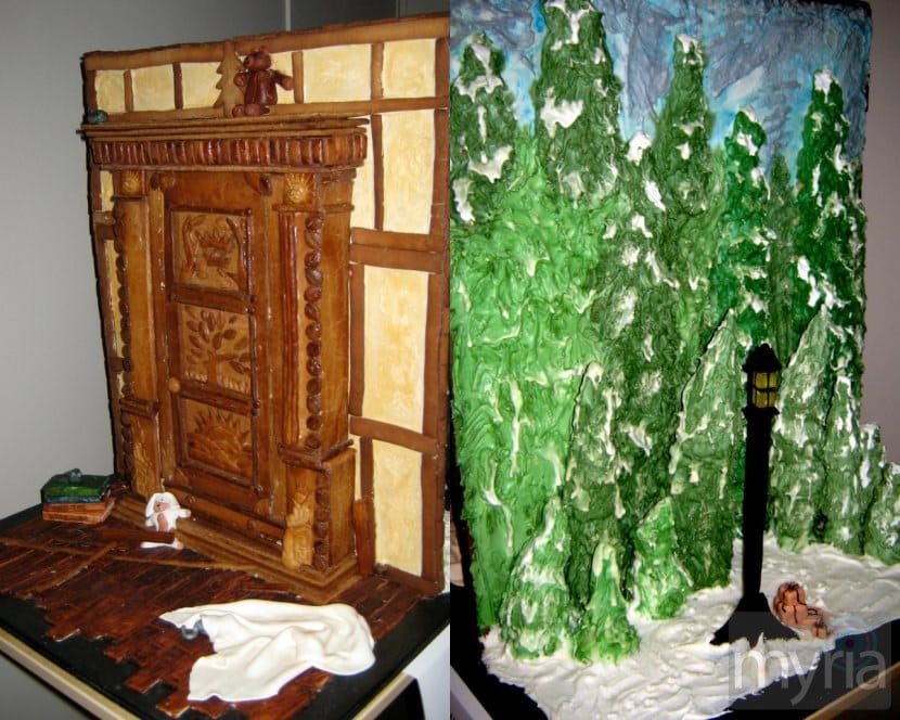 Lion Witch and the Wardrobe gingerbread house