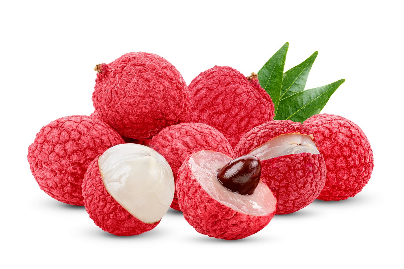 Lychee fruit exotic fruit tropical fruit