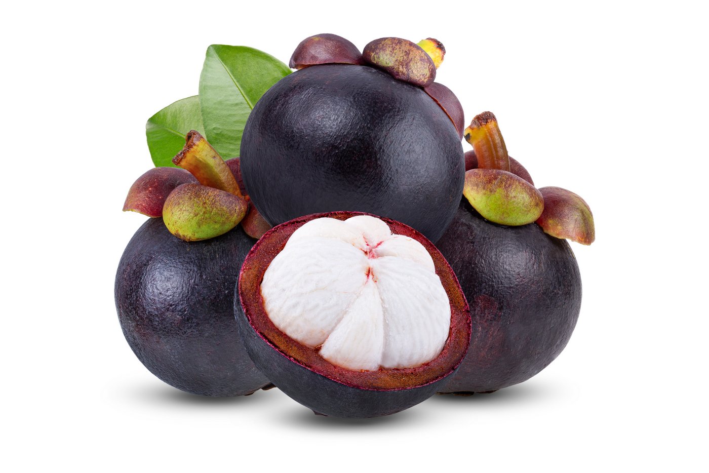 Mangosteen - exotic fruit tropical fruit of Southeast Asia 