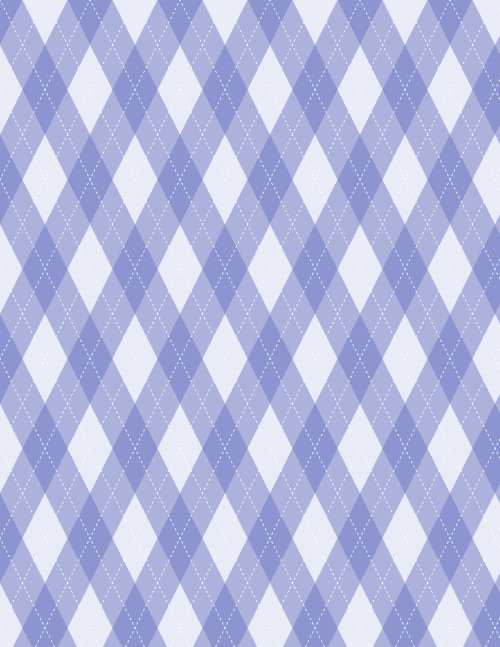 Blue argyle free downloadable wrapping paper