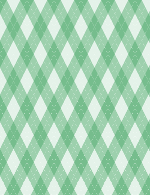 Green argyle free downloadable wrapping paper