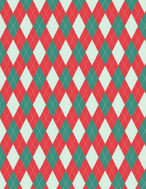 Red and green free downloadable wrapping paper