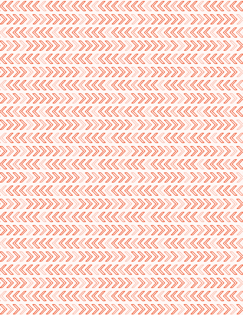 Orange chevrons free downloadable wrapping paper