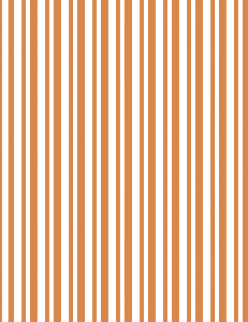 Myria wrapping paper double stripe orange