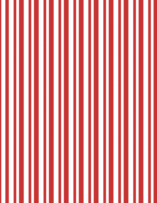 Double red stripes
