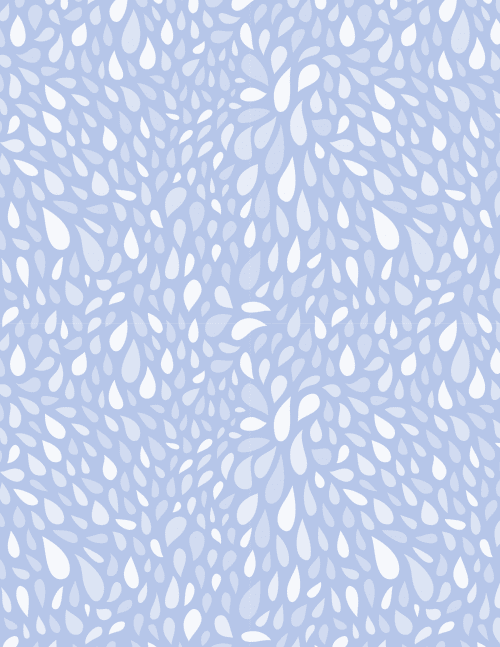 Water droplet pattern downloadable wrapping paper