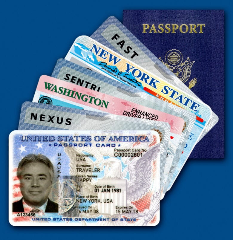 Passport and passport cards - Sentri Nexus etc