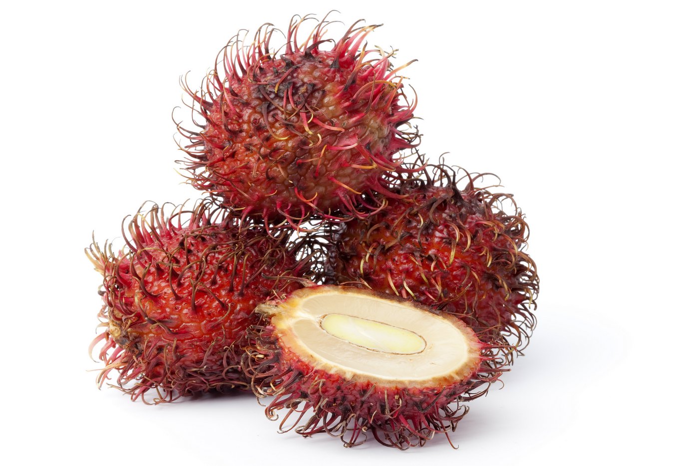 Rambutan exotic fruit tropical fruit