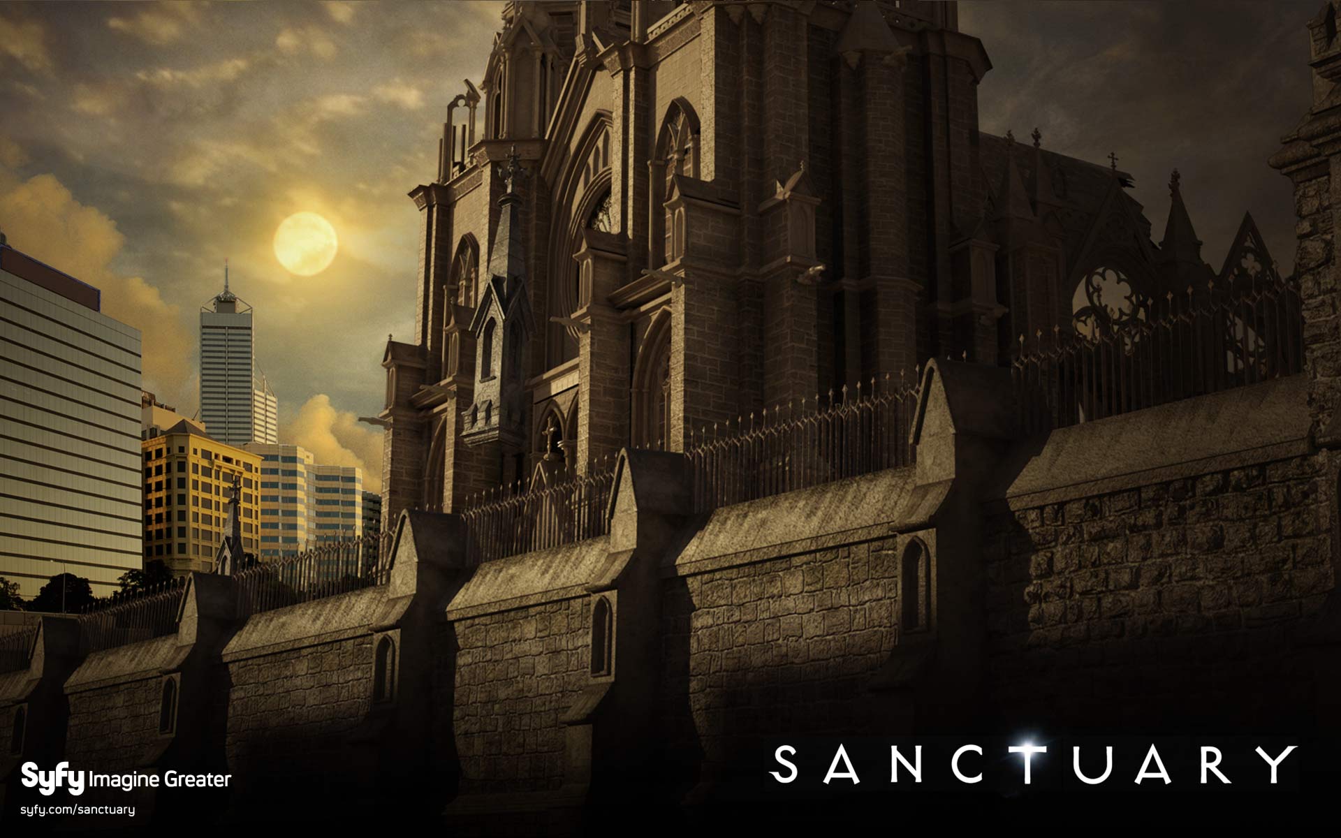 Sanctuary TV show backdrop