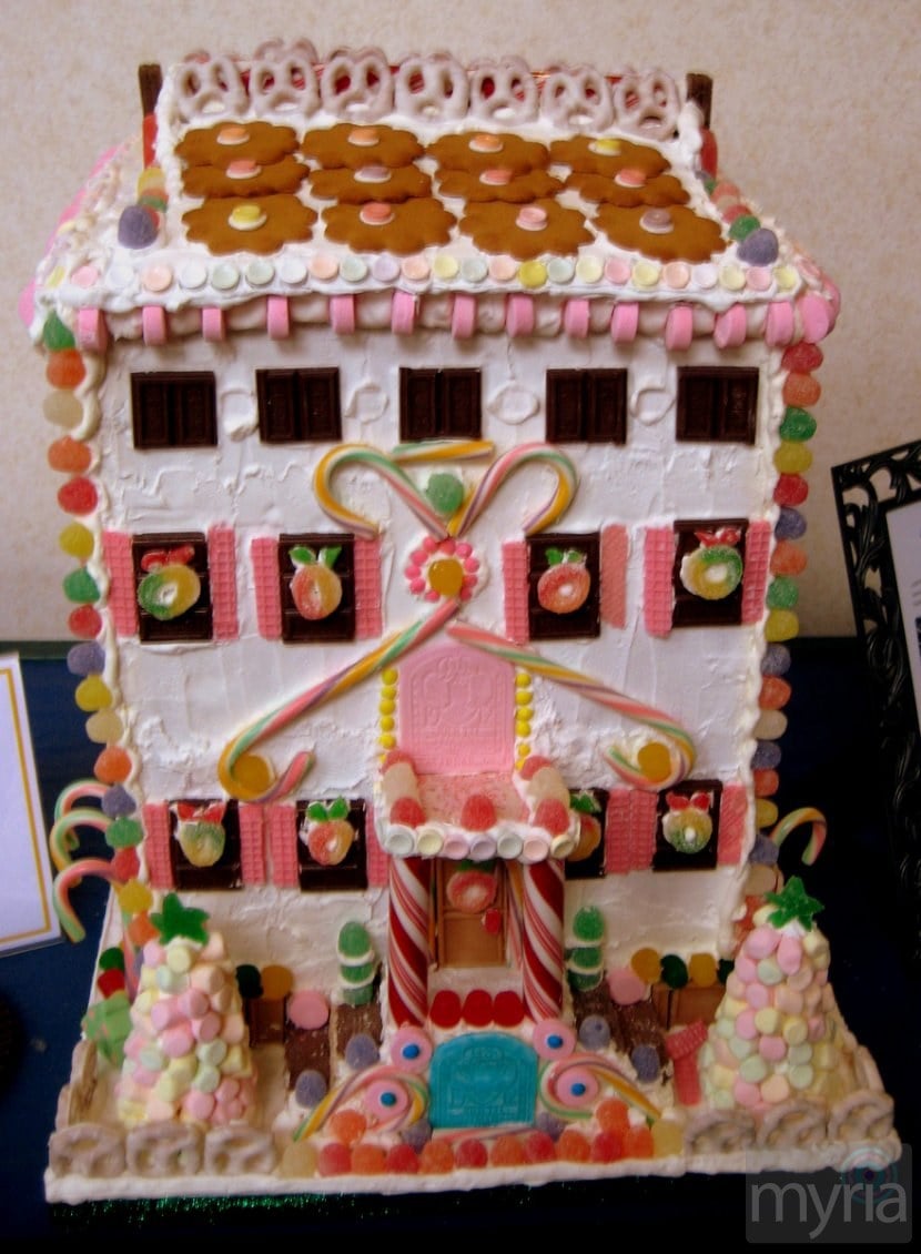 Sweet gingerbread house