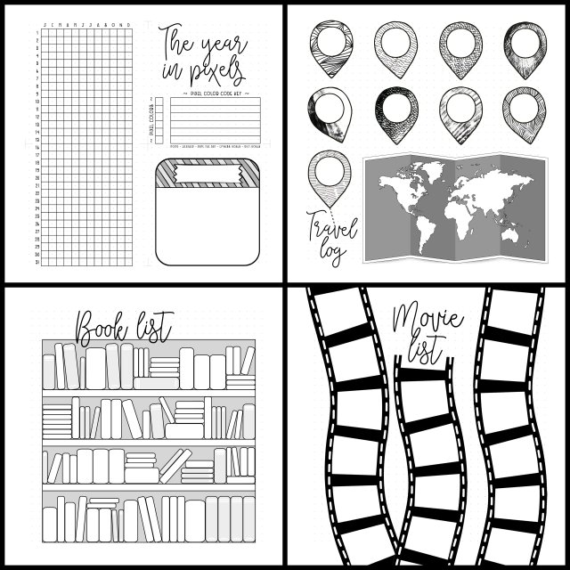 The Square Journals Dot Grid Books & Bullet Planners (1)