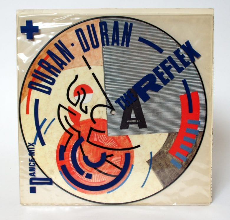 Vintage 80s Duran Duran The Reflex picture disc record