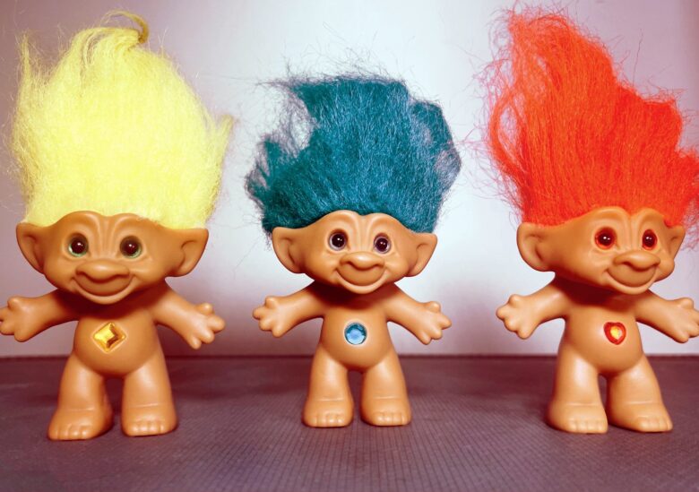 Vintage Trolls - Retro dolls with big hair