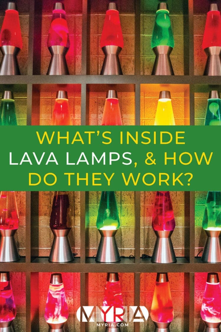 What's inside lava lamps, and how do they work