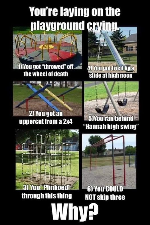 gen x playground meme