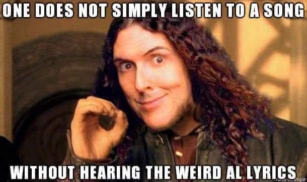 weird al gen x meme